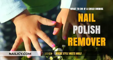 Immediate Action: Child Ingests Nail Polish Remover