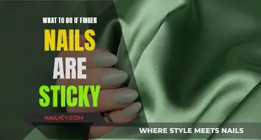 How to Fix Sticky Nails: Tips and Tricks