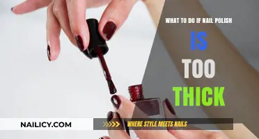 Revive Thick Nail Polish: Quick Fixes for Smooth Application