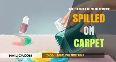 How to Remove Nail Polish Remover from Carpet
