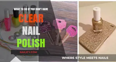 No Clear Nail Polish? Try These Creative DIY Alternatives!