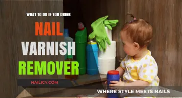 First Aid for Nail Varnish Remover Ingestion