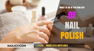 Quick Fixes: What to Do When Your Nail Polish Runs Out