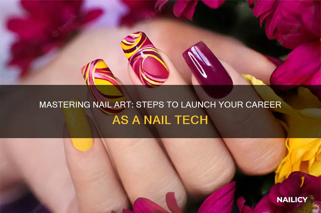 what to do to become a nail tech