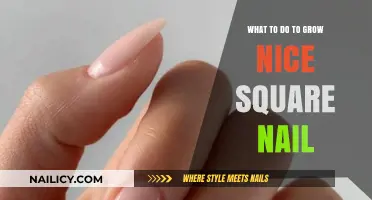 Square Nails: Tips for Growing and Maintaining the Shape