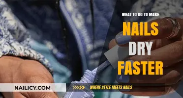 Quick Nail Drying Tips: Speed Up Your Manicure Process