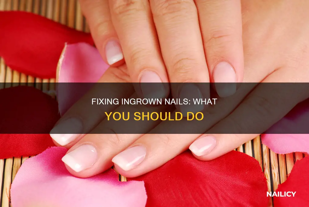 what to do when a nail grows under another nail