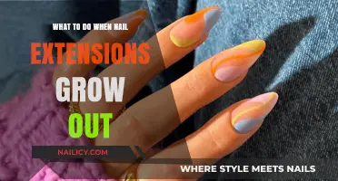 Nail Extension Maintenance: Tips for Grown-Out Nails