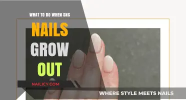 Guide to Maintaining SNS Nails as They Grow Out