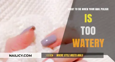 Fixing Watery Nail Polish: Quick Tips for Perfect Application