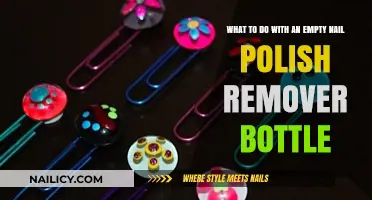 Creative Ways to Reuse Empty Nail Polish Remover Bottles