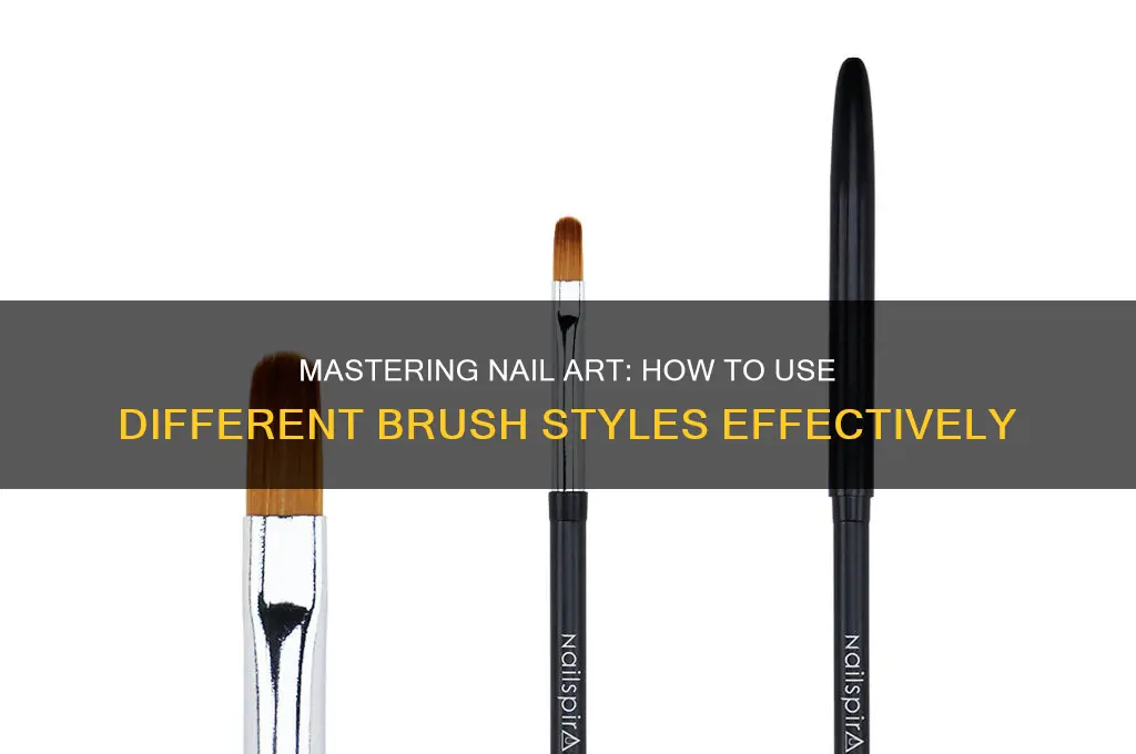 what to do with different nail brush styles