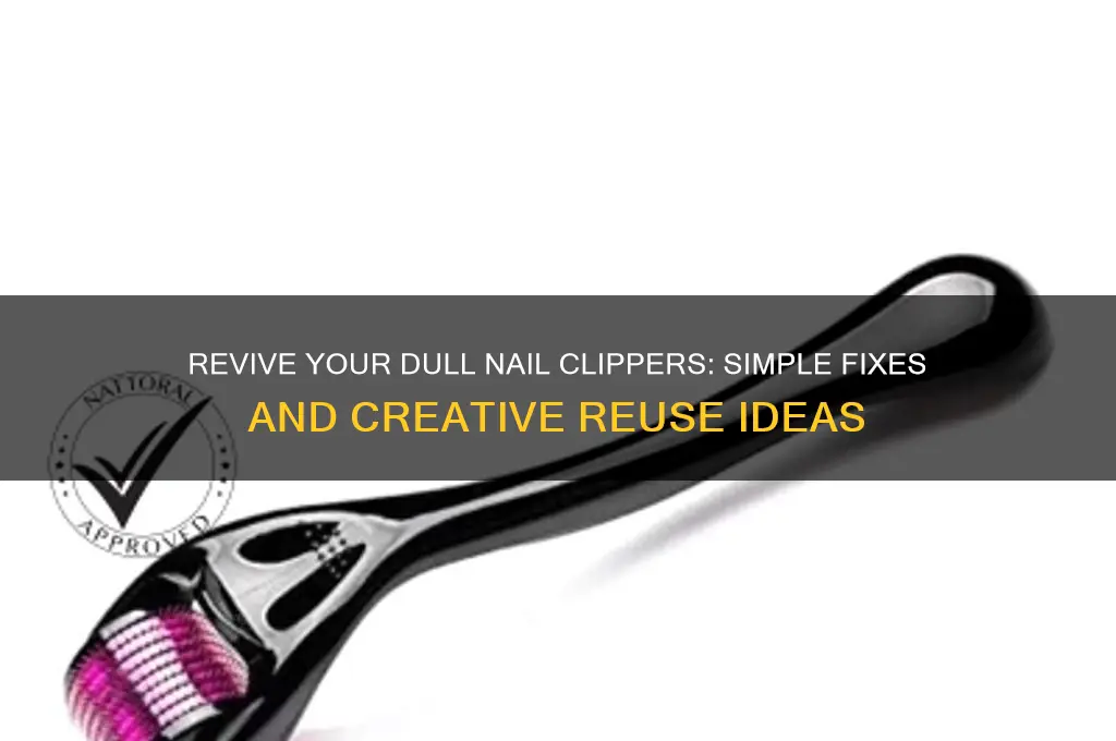 what to do with dull nail clippers
