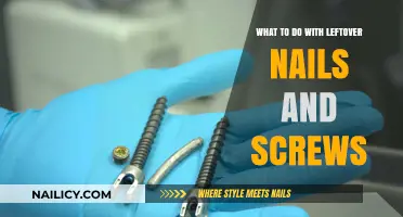 Creative Ways to Repurpose Leftover Nails and Screws at Home
