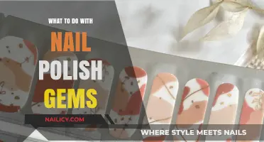 Creative Ways to Use Nail Polish Gems in DIY Projects