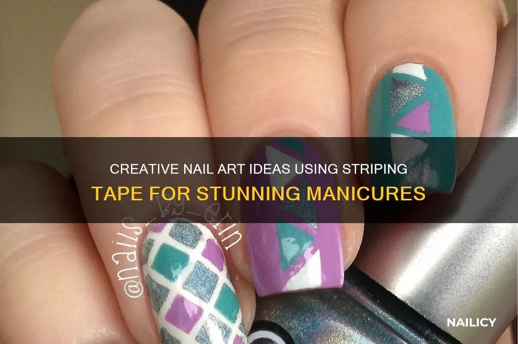what to do with nail striping tape