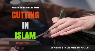 Islamic Nail Care: Post-Cutting Etiquette