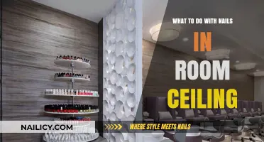 Creative Solutions for Nails in Your Room Ceiling: Ideas & Tips