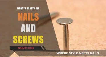 Creative Ways to Repurpose Old Nails and Screws for DIY Projects