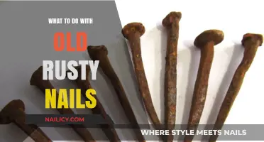 Reviving Rusty Nails: Creative Uses for Old, Corroded Fasteners
