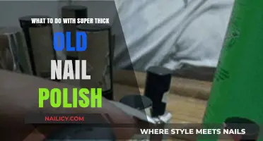 Revive Thick Old Nail Polish: Creative Solutions for Smooth Application