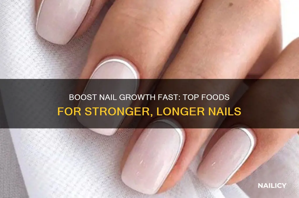 what to eat for quick nail growth