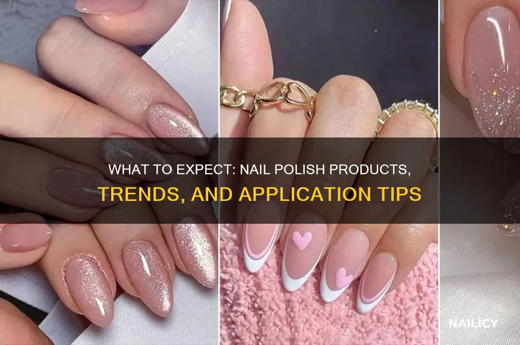 what to expect products nail polish