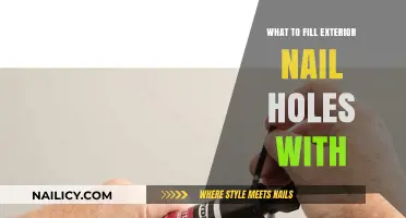 Best Fillers for Exterior Nail Holes: Durable Solutions for Outdoor Repairs
