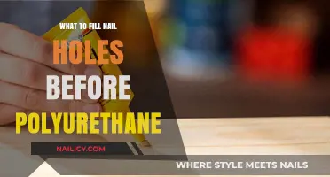 Prepping Wood: Best Fillers for Nail Holes Before Polyurethane Application