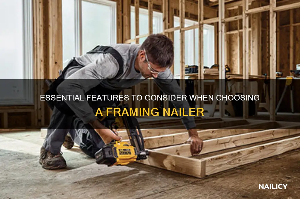what to look for in a framing nailer