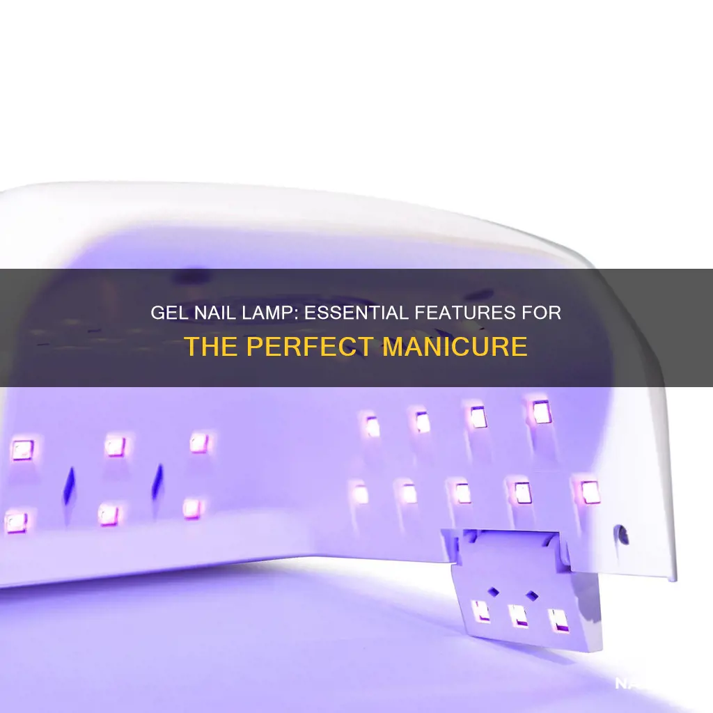 what to look for in a gel nail lamp