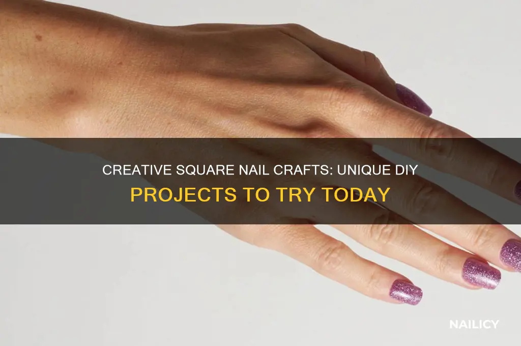 what to make with square nail