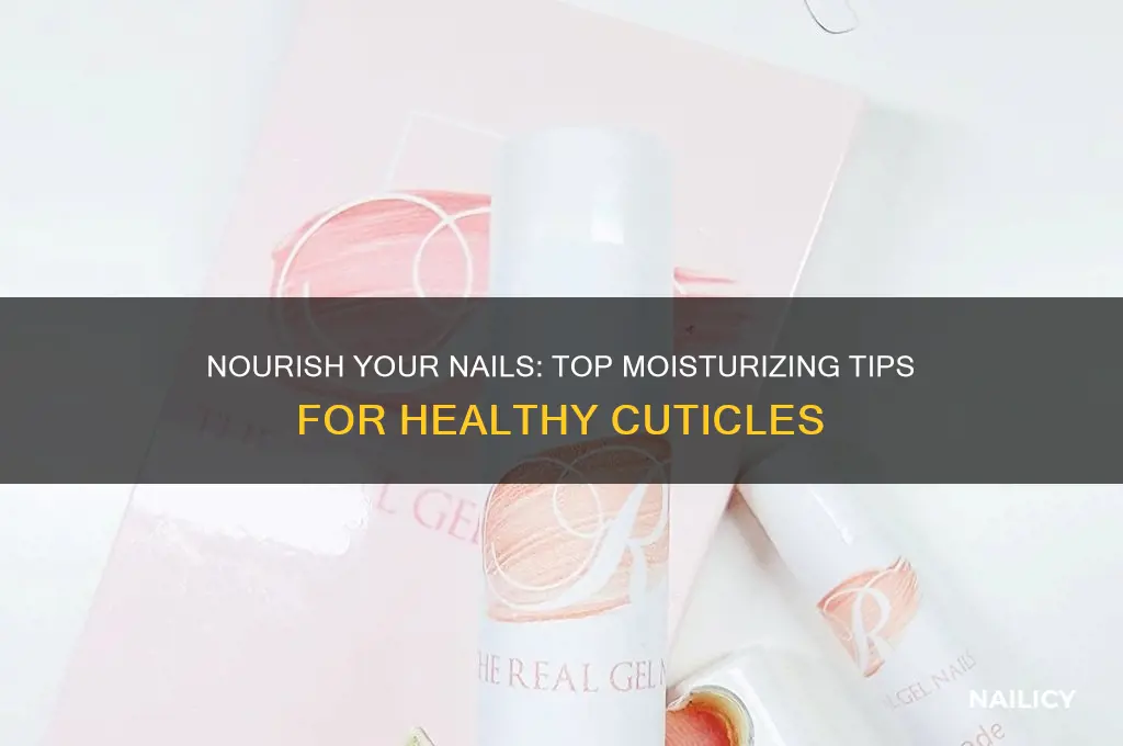 what to moisturize nails with