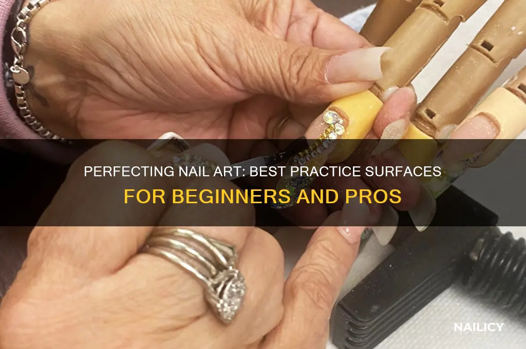 what to practice nails on