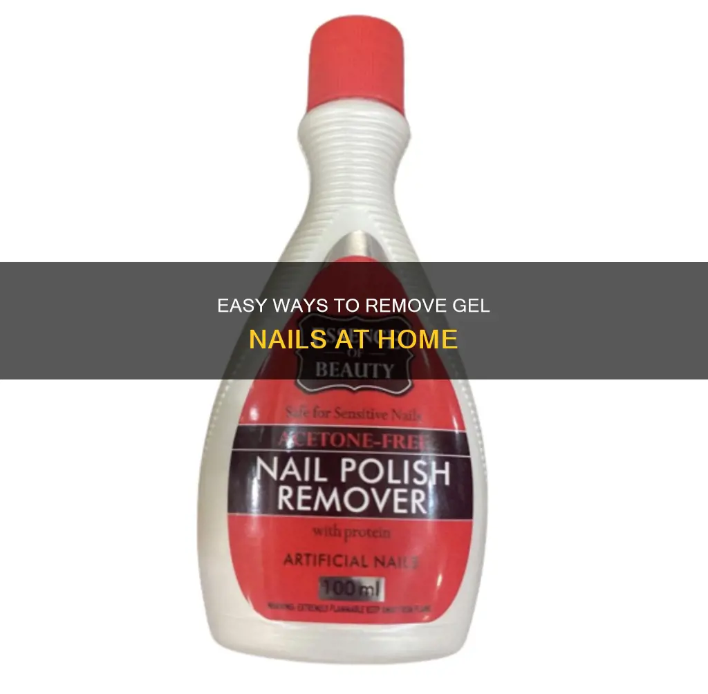 what to remove jell on nails