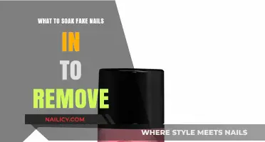 Removing Fake Nails: Soak in This Solution
