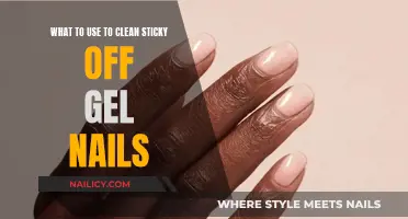 Gel Nails Care: Removing Sticky Residue