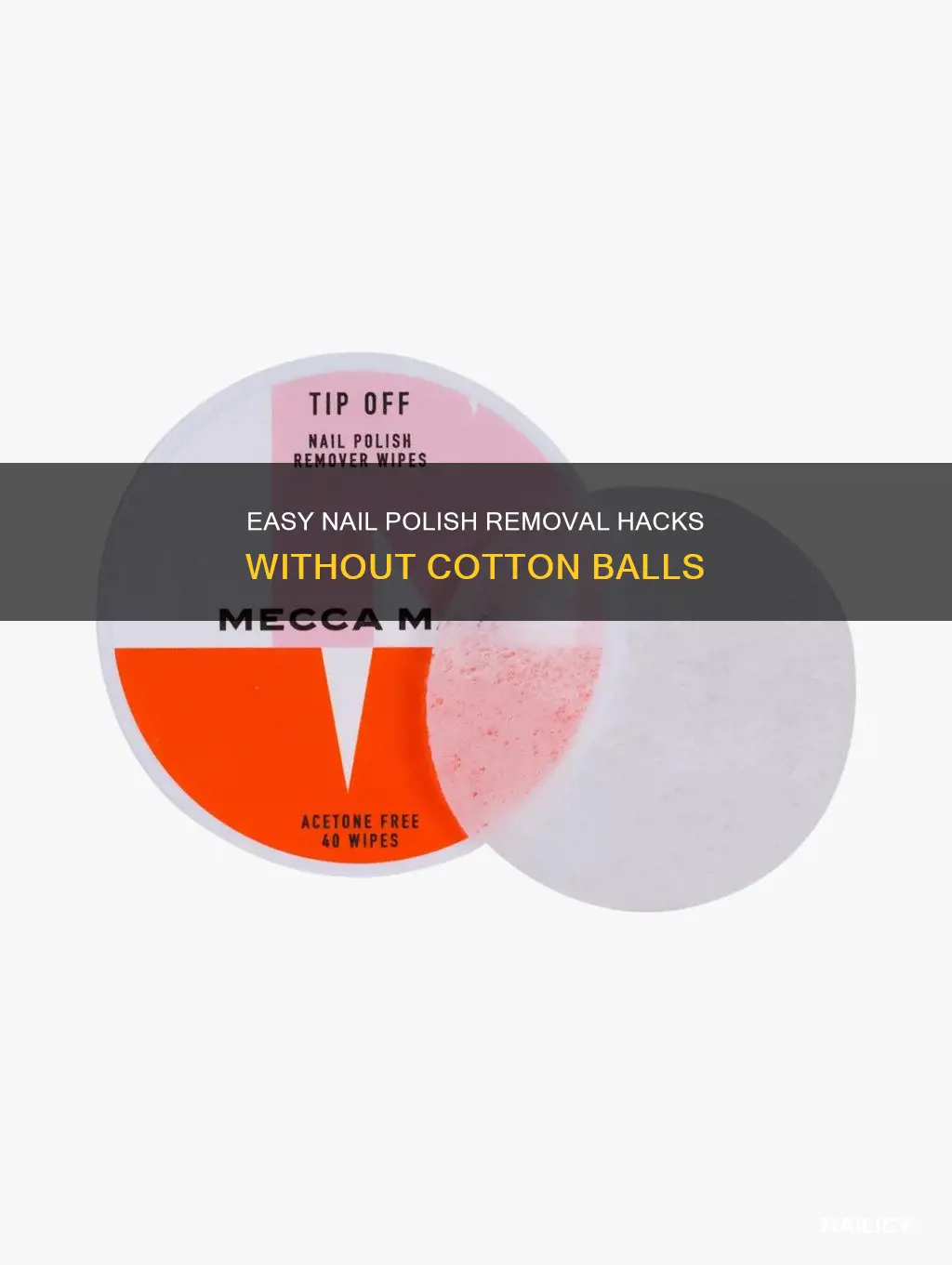 what to use to remove nail polish without cotton balls