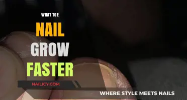 Toe Nail Growth: What's the Fastest-Growing Toe?