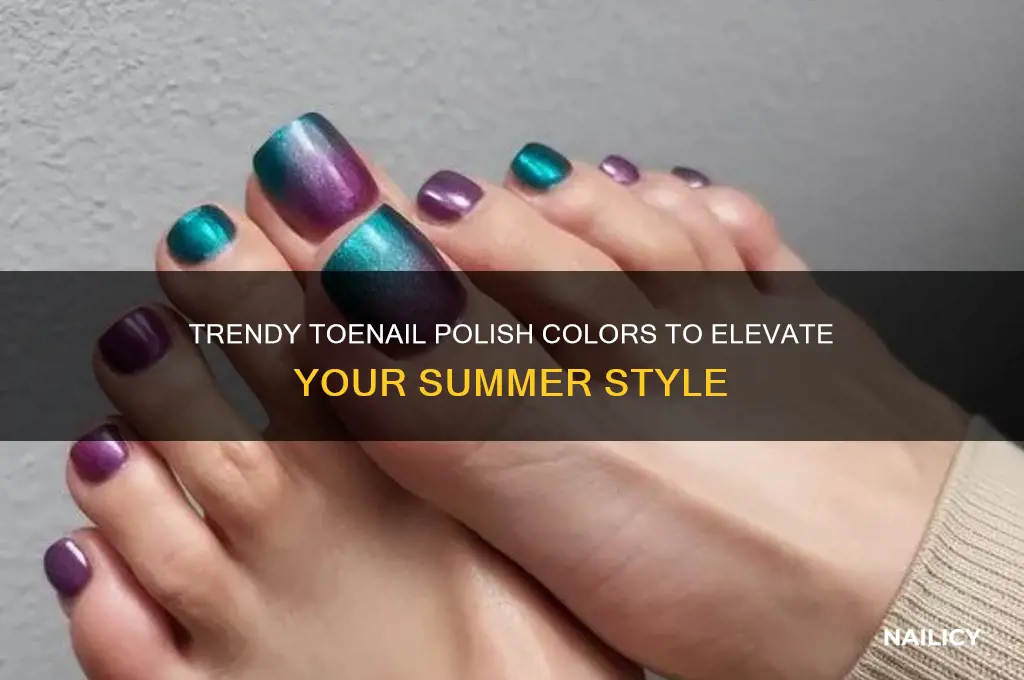 what toe nail polish is in style