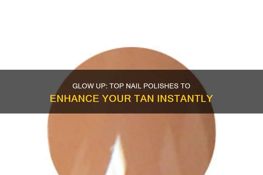 what toe nail polish makes you look tan