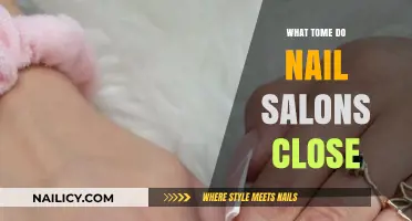 Nail Salon Closing Times: When to Book Your Last Appointment