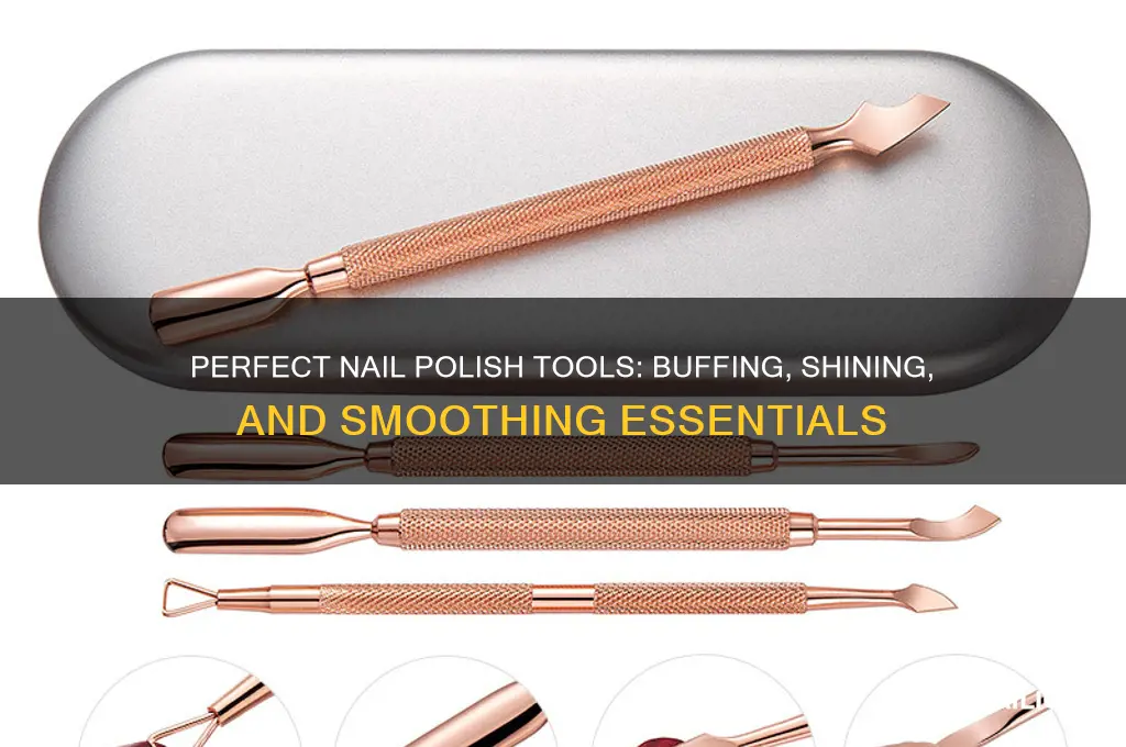 what tool do you polish your nails with