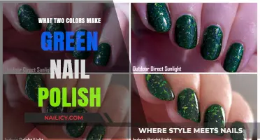 Mixing Colors: Discover the Perfect Duo for Green Nail Polish