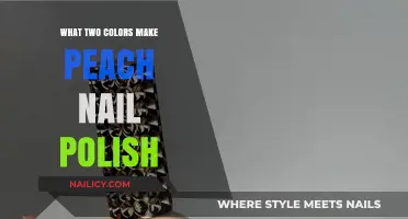 Mixing Perfect Peach: Discover the Two Colors for Nail Polish