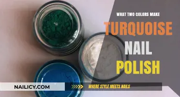 Mixing Blue and Green: Creating the Perfect Turquoise Nail Polish