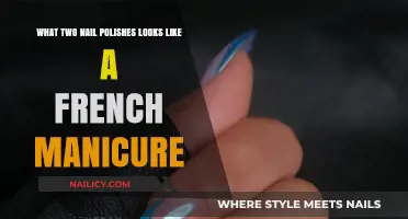 Two Nail Polishes to Create a Perfect French Manicure Look
