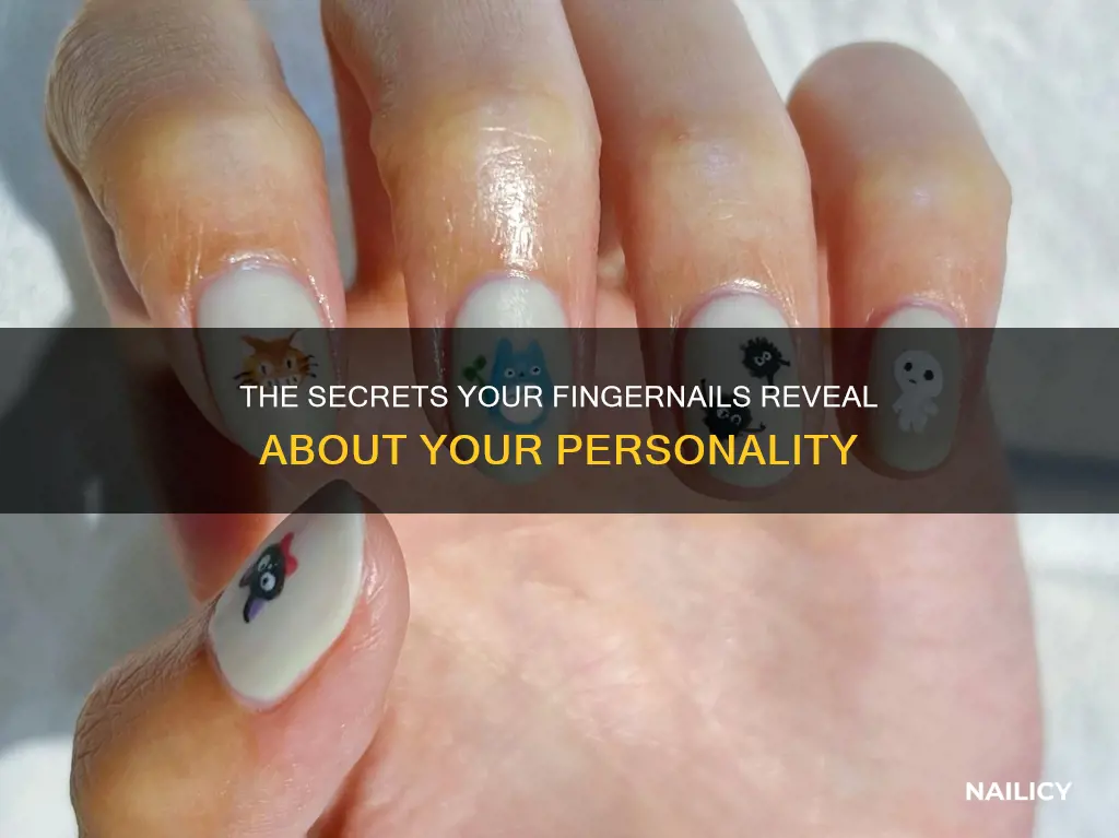 what type a girl based on her finger nails