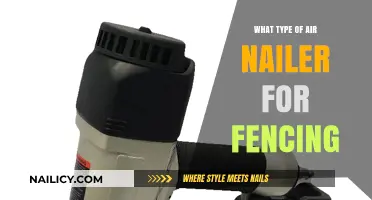 Best Air Nailer Types for Efficient and Durable Fence Installation
