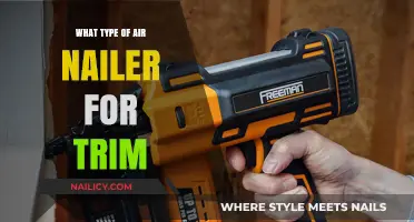Best Air Nailer Types for Trim Work